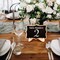 Mini Chalkboard Signs, 20 Pack Framed Small Chalk Board Food Labels with Easel Stand for Party Buffet or Wedding Celebration, Wooden Blackboard as Place Cards for Table Setting or Numbers& Organizer Storage Tote Bag